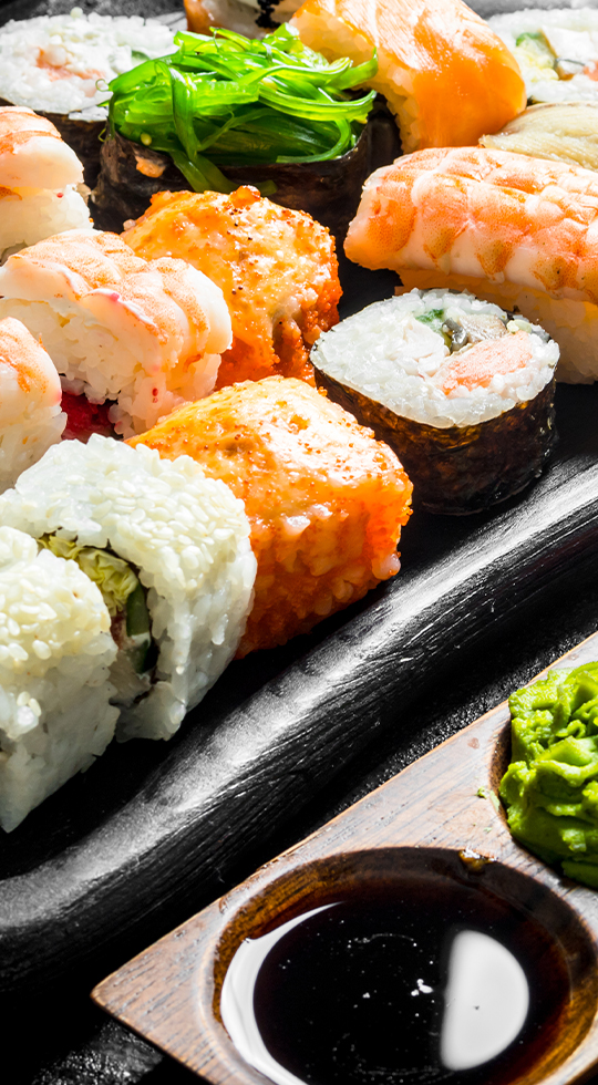 sashimi de salmón