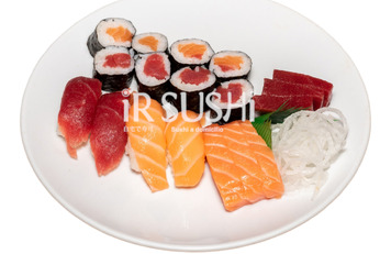 Combinado 2 Salmón y Atún (18p)