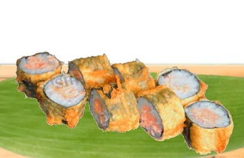 63-Crispy Maki con Salmón (8p)